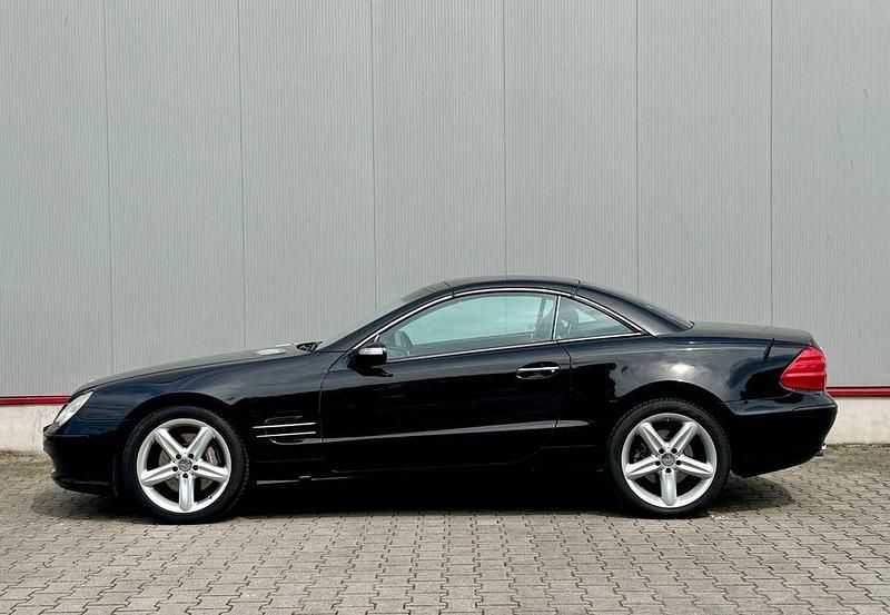 Schwarz Gebraucht 2003 Mercedes SL500 Cabrio | 19.900 € (Superpreis) - Bild 1/4