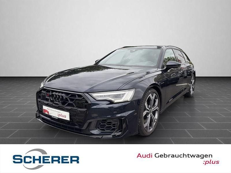 Firmamentblau metallic (metallic) Gebraucht 2024 Audi S6 Comfort Kombi | 68.900 € (Guter Preis) - Bild 1/4