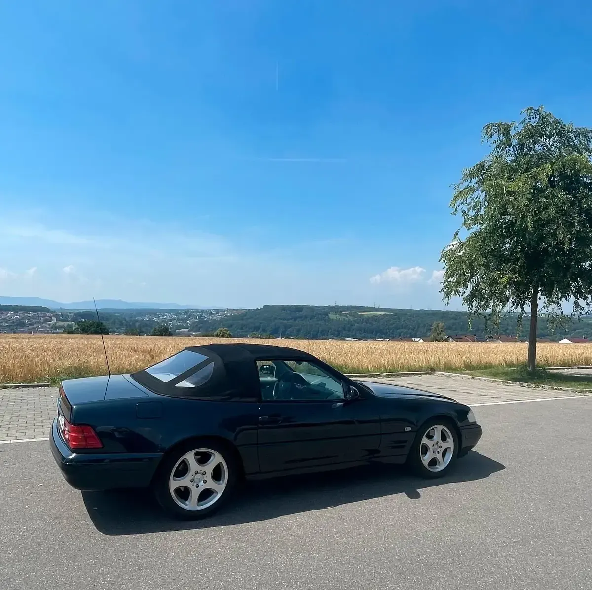 Gebraucht Mercedes SL320 224 PS (164 kW) 1999 Schwarz Cabrio