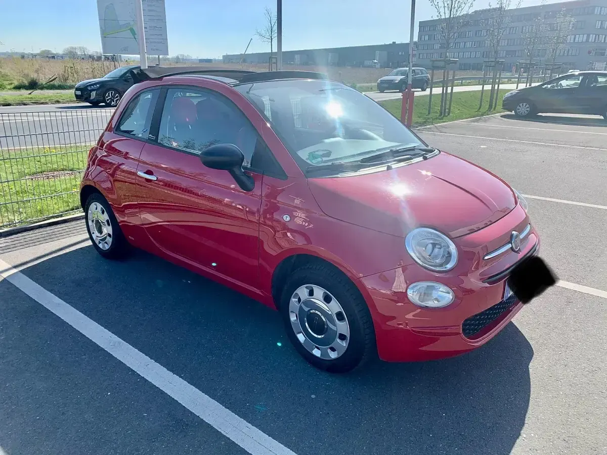 Gebraucht Fiat 500C 69 PS (50 kW) 2017 Rot Cabrio
