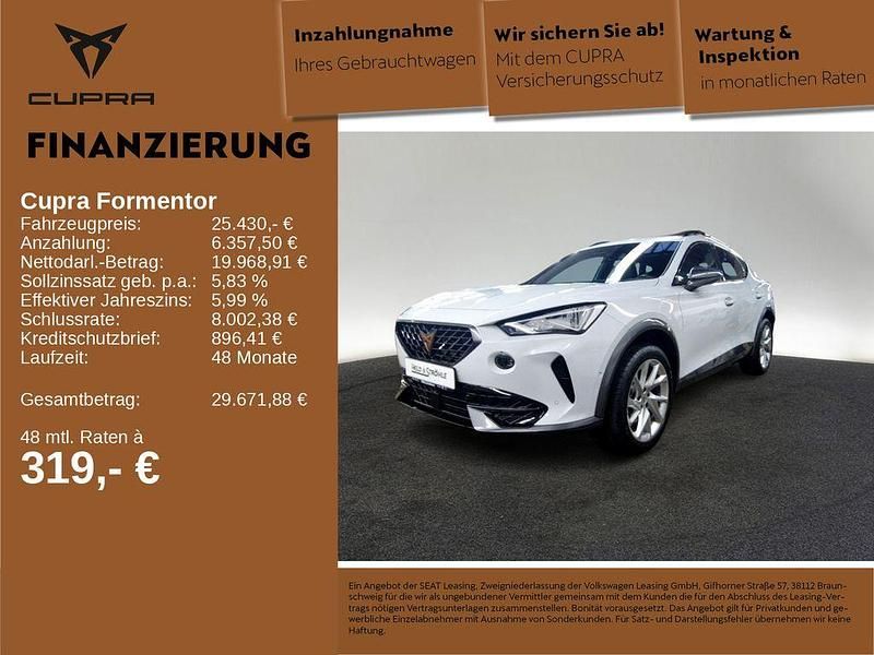 Nevada weiss (metallic) Gebraucht 2024 Cupra Formentor SUV | 25.430 € (Superpreis) - Bild 1/4