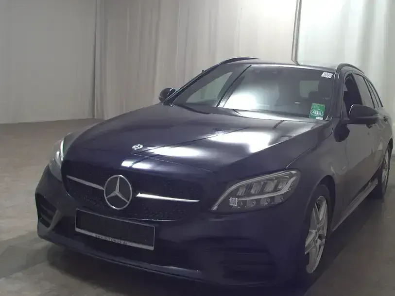 Gebraucht Mercedes C220 AMG line 194 PS (142 kW) 2021 Blau Kombi