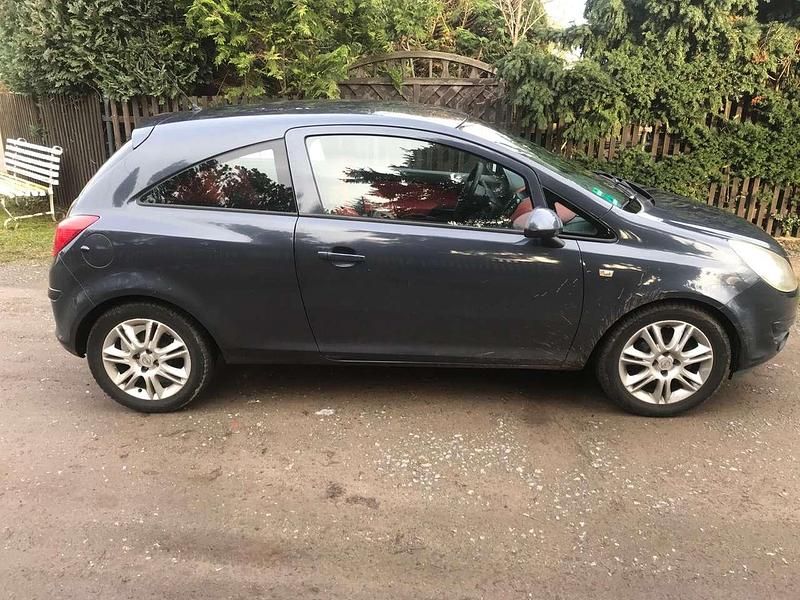 Gebraucht Opel Corsa Edition 80 PS (58 kW) 2008 Blau Kleinwagen