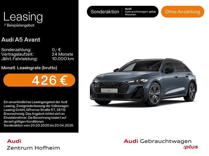 Gebraucht Audi A5 S-Line 204 PS (150 kW) 2025 Horizontblau metallic Kombi