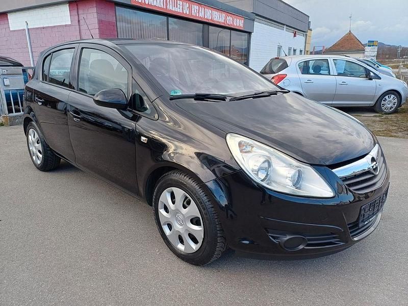Gebraucht Opel Corsa 80 PS (58 kW) 2009 Schwarz Kleinwagen