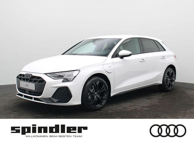 Weiß Neu 2025 Audi A3 Sportback e-tron S-Line Kleinwagen | 40.990 € (Superpreis) - Bild 1/4