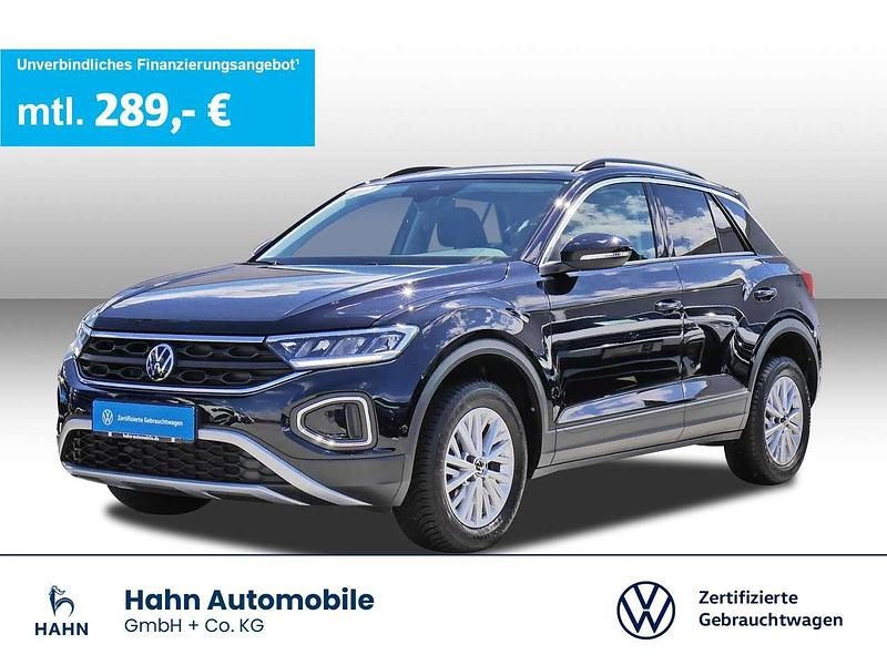 Deep black perleffekt Gebraucht 2023 VW T-Roc Life SUV | 22.550 € (Fairer Preis) - Bild 1/3