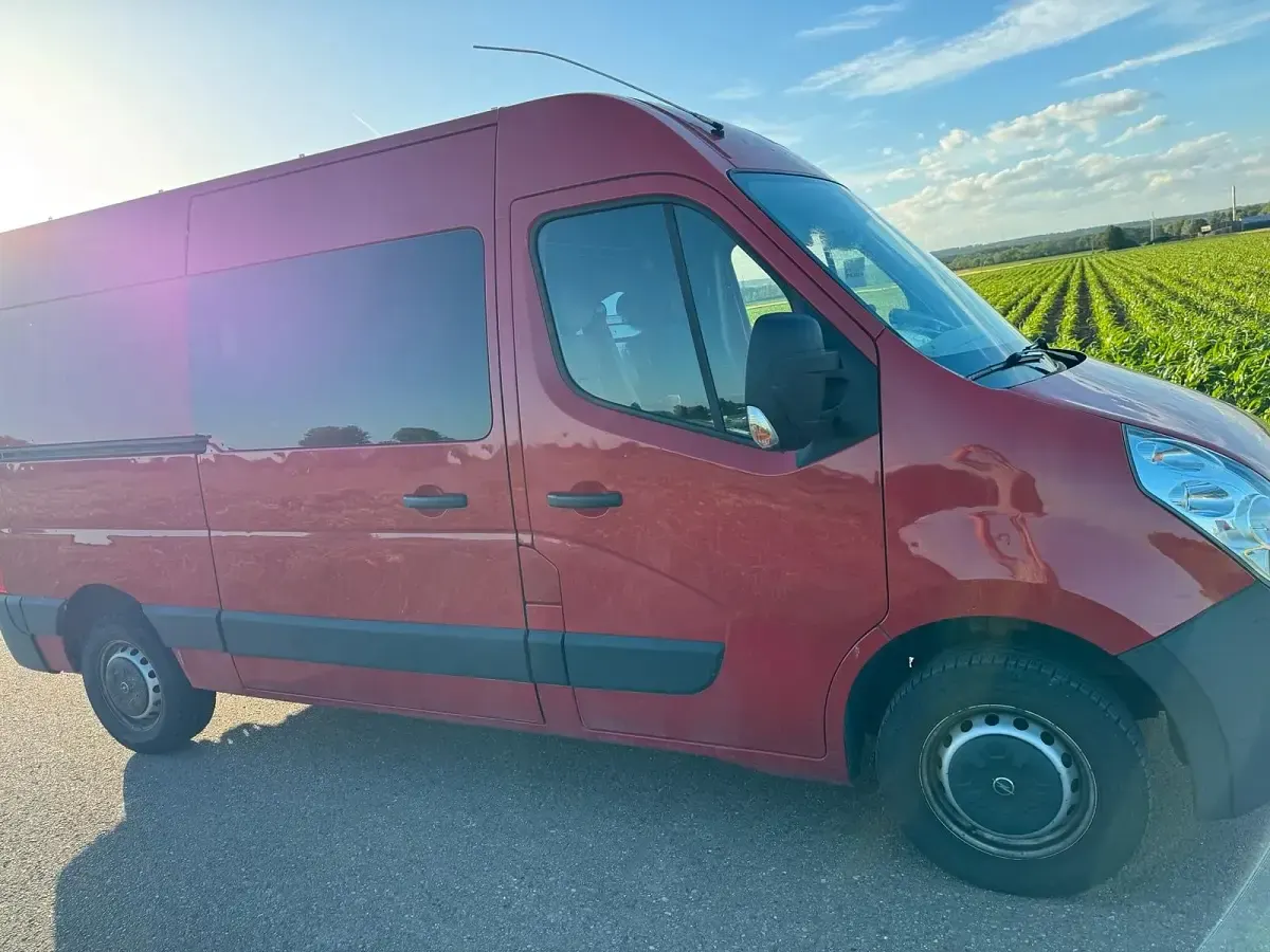 Gebraucht Opel Movano 125 PS (91 kW) 2015 Rot Van / Kleinbus