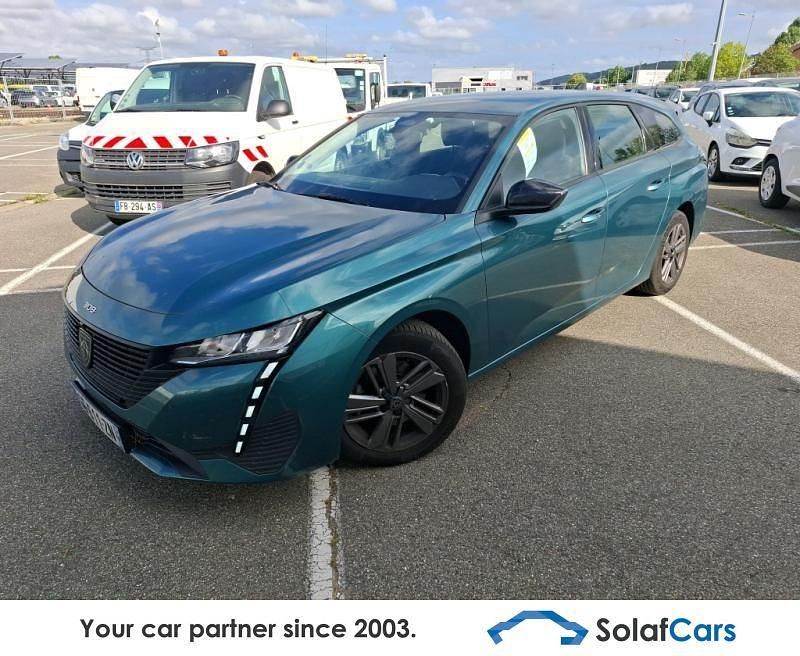 Grün Gebraucht 2022 Peugeot 308 Kombi | 12.766 € (Guter Preis) - Bild 1/4