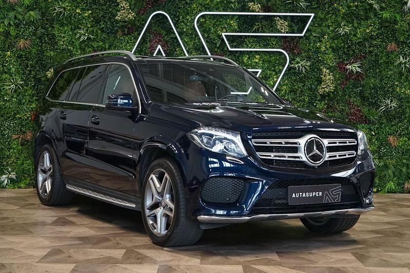 Blau Gebraucht 2016 Mercedes GLS350 SUV | 38.200 € (Fairer Preis) - Bild 1/3