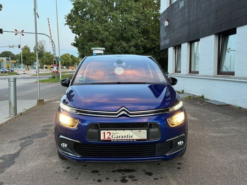 Gebraucht Citroën C4 SpaceTourer SELECTION 120 PS (88 kW) 2017 Lackierung lazuli blue/metalli Van / Kleinbus