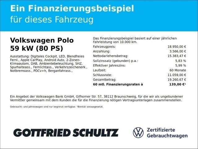 Silber Gebraucht 2024 VW Polo Move Kleinwagen | 18.950 € (Fairer Preis) - Bild 1/1
