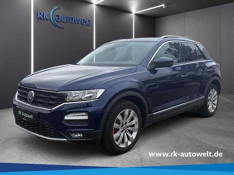 Atlantic blue Gebraucht 2019 VW T-Roc Sportline SUV | 21.790 € (Fairer Preis) - Bild 1/4