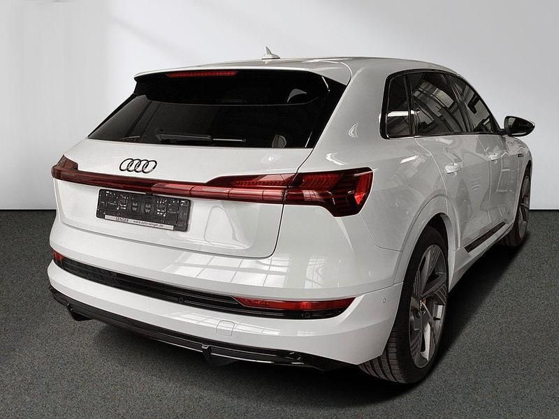 Gebraucht Audi e-tron Ambiente 230 kW (313 PS) 2022 Gletscherweiß metallic SUV