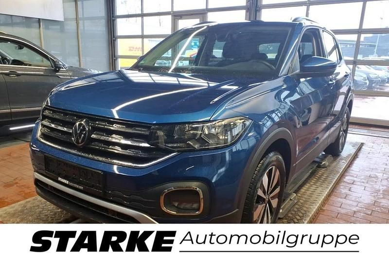 Gebraucht VW T-Cross Move 110 PS (80 kW) 2023 Blau SUV