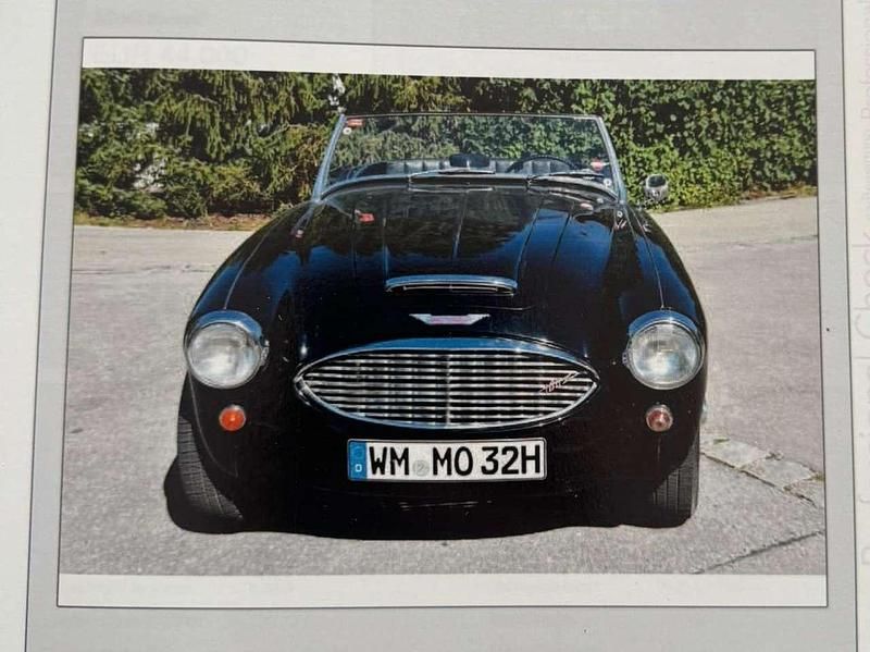 Gebraucht Austin Healey 100/6 102 PS (75 kW) 1958 Schwarz rot Cabrio