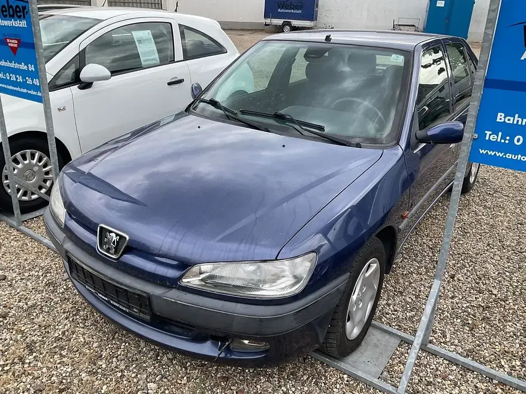 Gebraucht Peugeot 306 88 PS (64 kW) 1999 Blau Limousine
