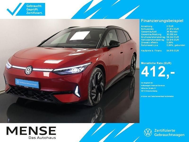 Kings red Gebraucht 2024 VW ID.7 GTX Limousine | 54.815 € - Bild 1/4