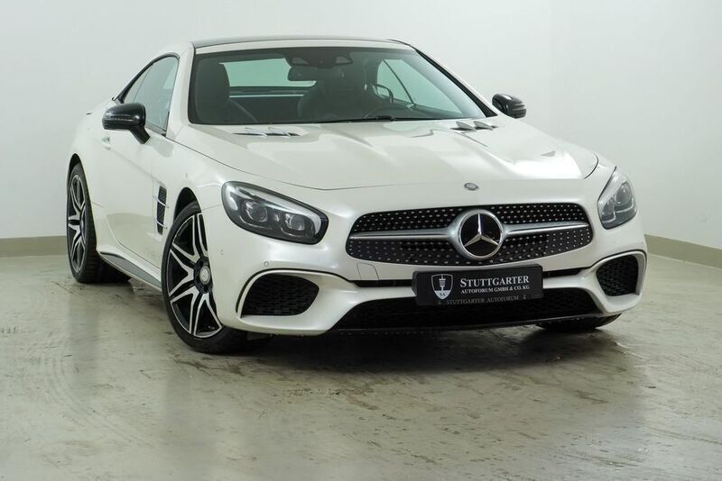 Diamantweiß Gebraucht 2016 Mercedes SL400 AMG line Cabrio | 51.800 € (Fairer Preis) - Bild 1/4