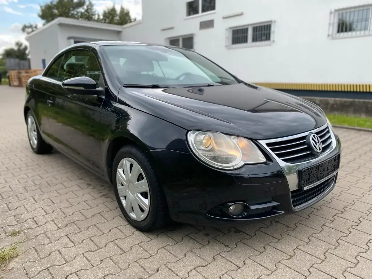 Gebraucht VW Eos Edition 140 PS (102 kW) 2009 Schwarz Cabrio