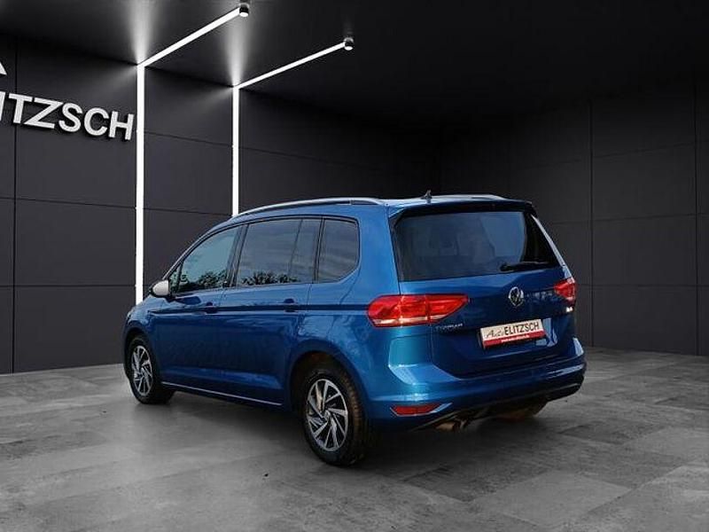 Gebraucht VW Touran Sound 150 PS (110 kW) 2017 Caribbean blue metallic Van / Kleinbus