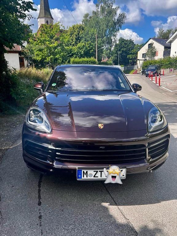 Braun Gebraucht 2018 Porsche Cayenne SUV | 46.900 € (Fairer Preis) - Bild 1/4