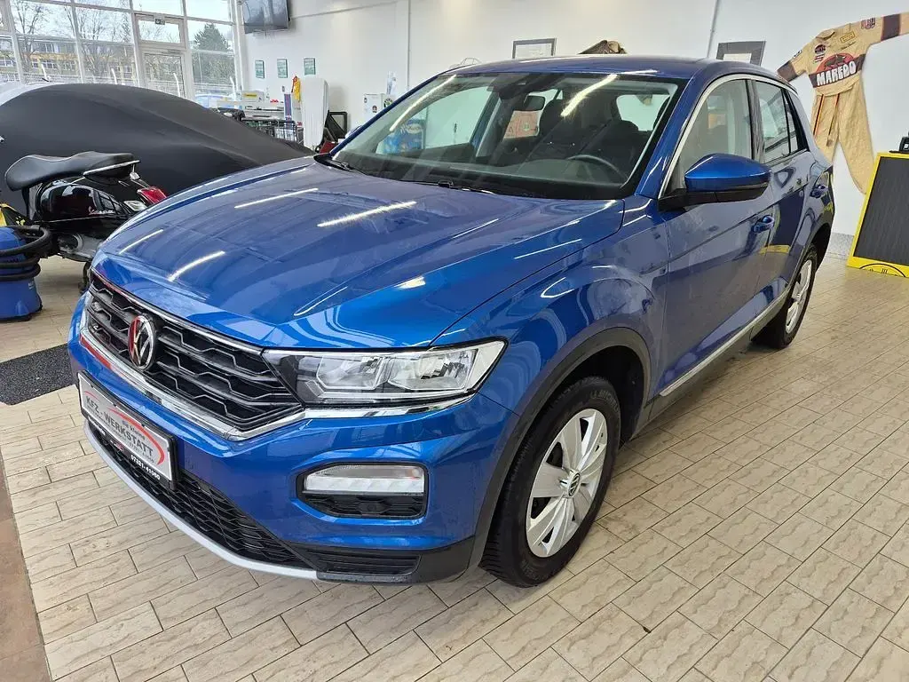 Gebraucht VW T-Roc Style 110 PS (80 kW) 2021 Blau SUV