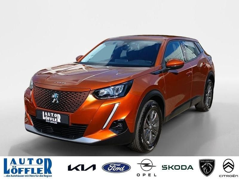 Gebraucht Peugeot e-2008 Active 100 kW (136 PS) 2021 Orange SUV