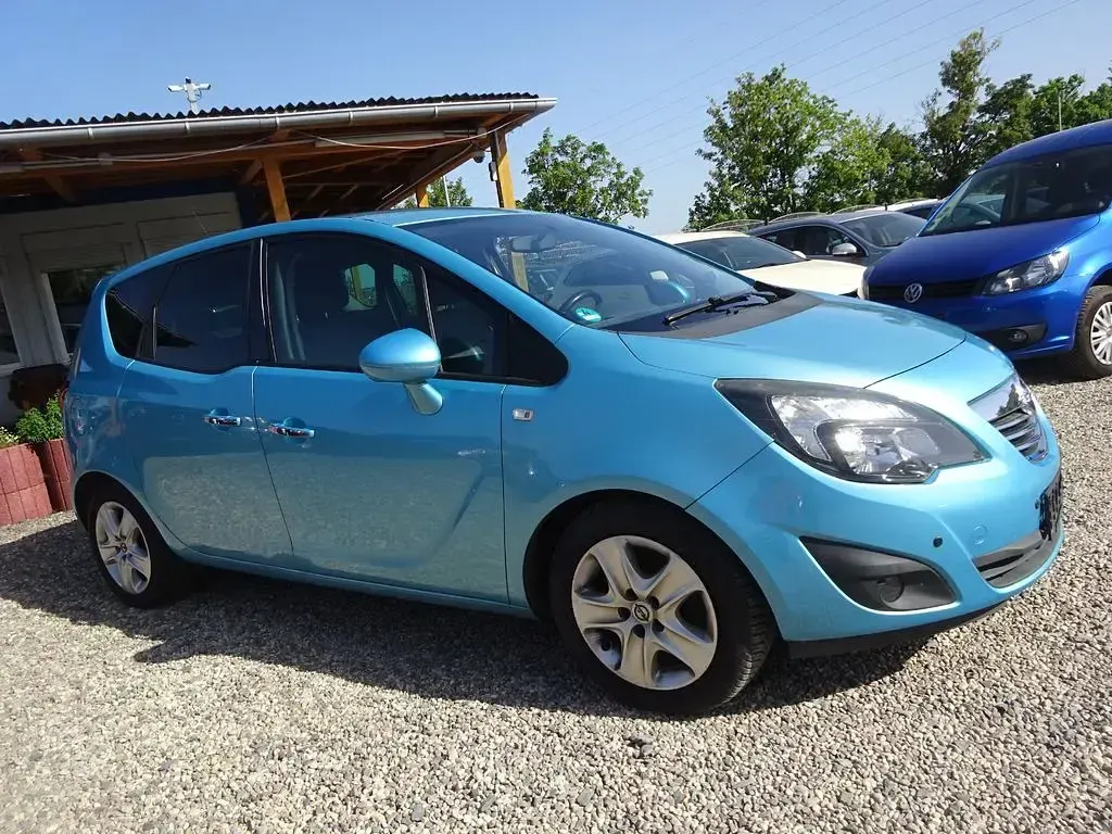 Gebraucht Opel Meriva Innovation 140 PS (102 kW) 2010 Blau Van / Kleinbus