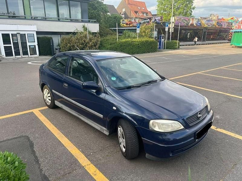 Gebraucht Opel Astra 75 PS (55 kW) 1999 Blau Coupé