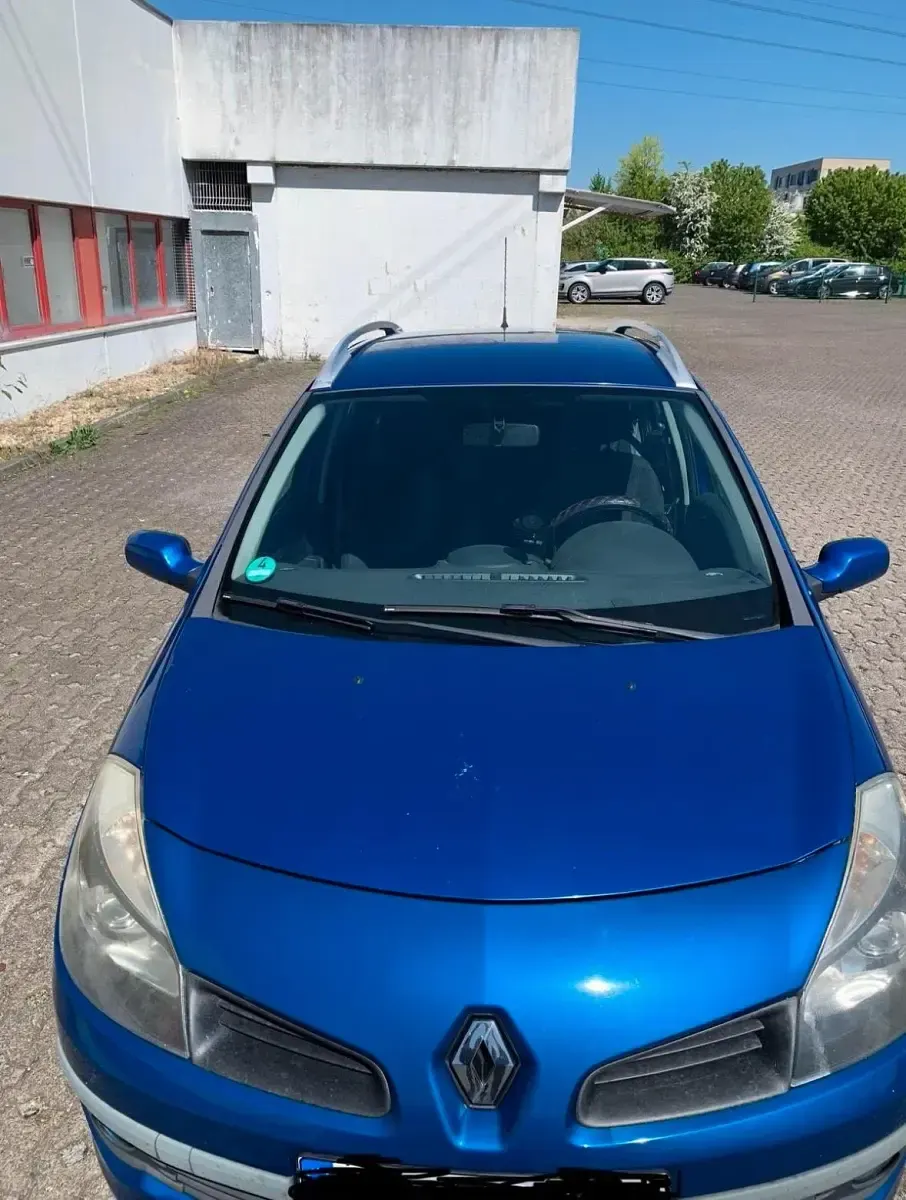 Gebraucht Renault Clio GrandTour 85 PS (62 kW) 2008 Blau Kombi