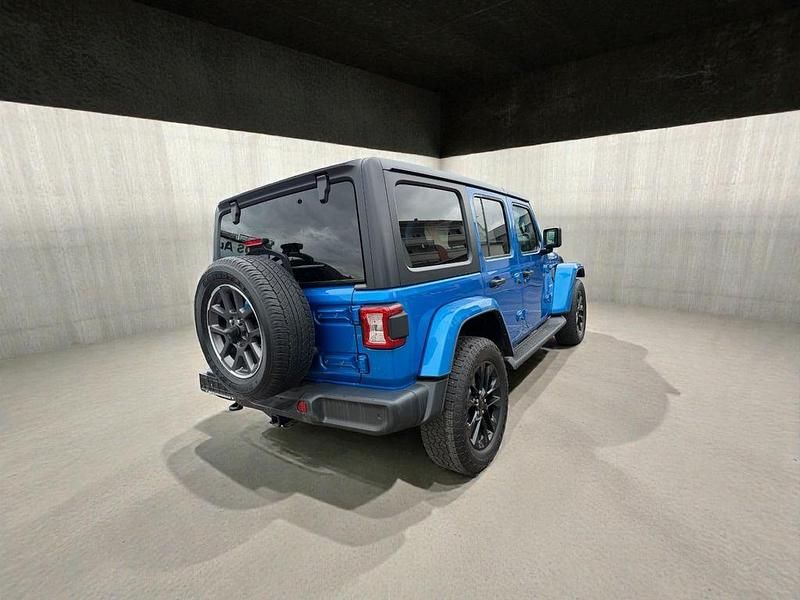 Gebraucht Jeep Wrangler Sahara 381 PS (280 kW) 2021 Blau SUV