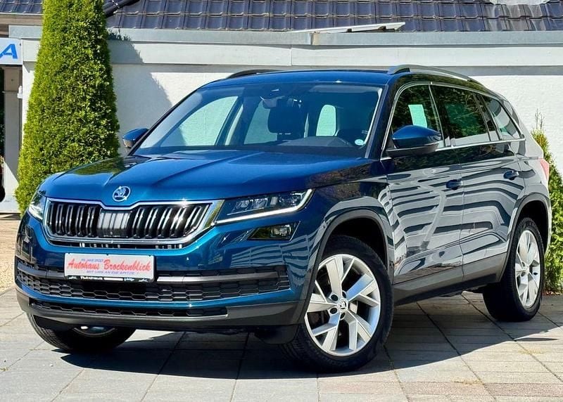 Blau Gebraucht 2016 Skoda Kodiaq Style SUV | 26.990 € (Fairer Preis) - Bild 1/4