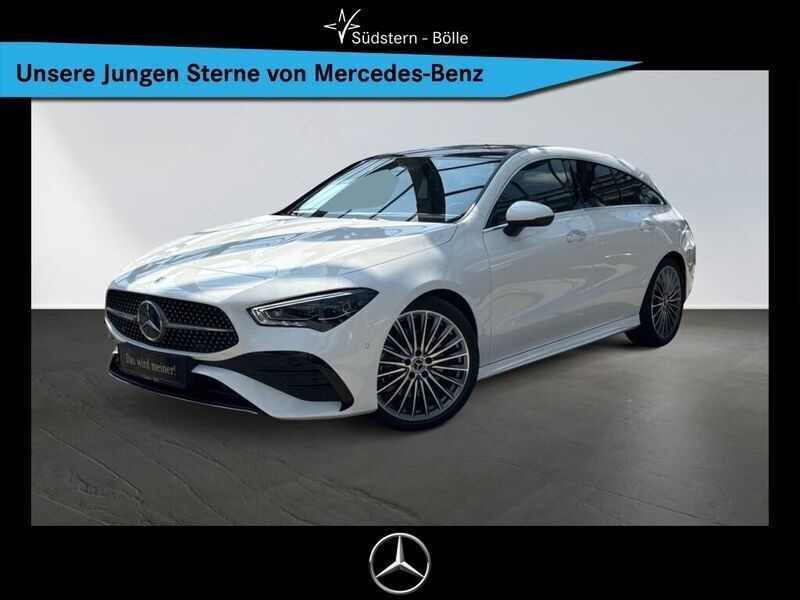 Weiß Gebraucht 2024 Mercedes CLA220 AMG Limousine | 39.340 € (Guter Preis) - Bild 1/4