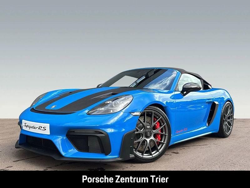 Blau Neu 2025 Porsche 718 Spyder Cabrio | 203.230 € - Bild 1/4