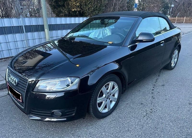 Gebraucht Audi A3 Cabriolet Sport 200 PS (147 kW) 2008 Schwarz Cabrio