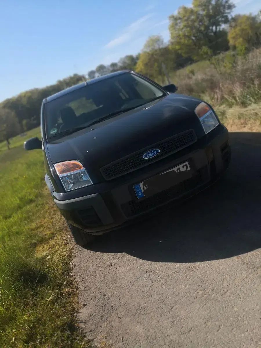 Gebraucht Ford Fusion Ambiente 75 PS (55 kW) 2007 Schwarz Kleinwagen