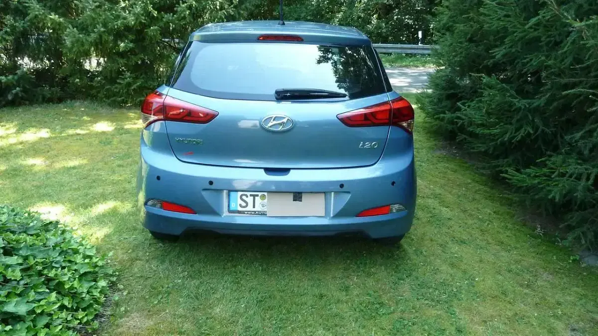 Gebraucht Hyundai i20 Active 101 PS (74 kW) 2018 Blau Kleinwagen