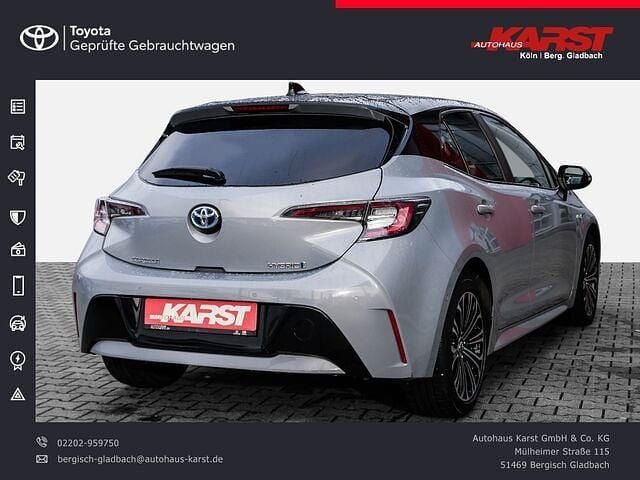 Gebraucht Toyota Corolla Club 122 PS (89 kW) 2019 Manhattangrau/schwarz Limousine