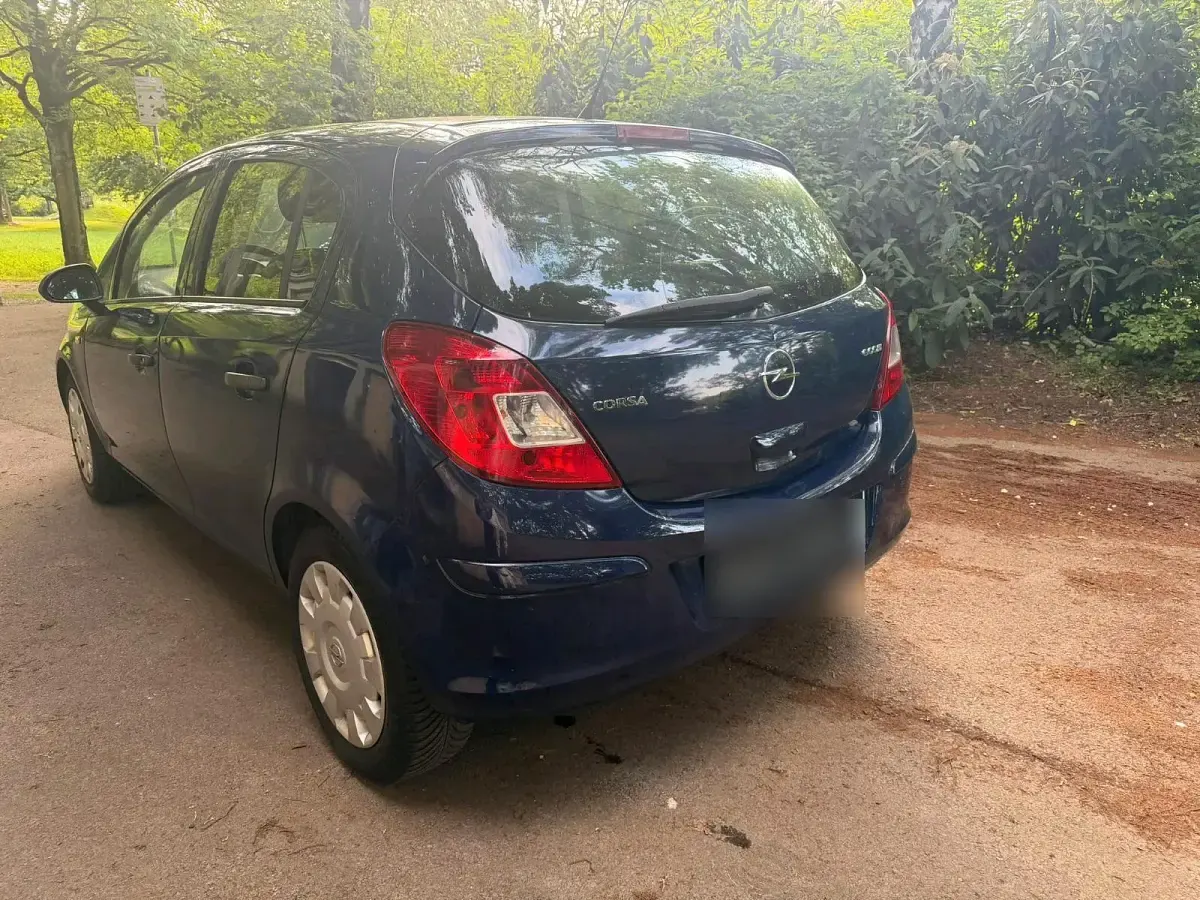 Gebraucht Opel Corsa 2009 Blau Kleinwagen