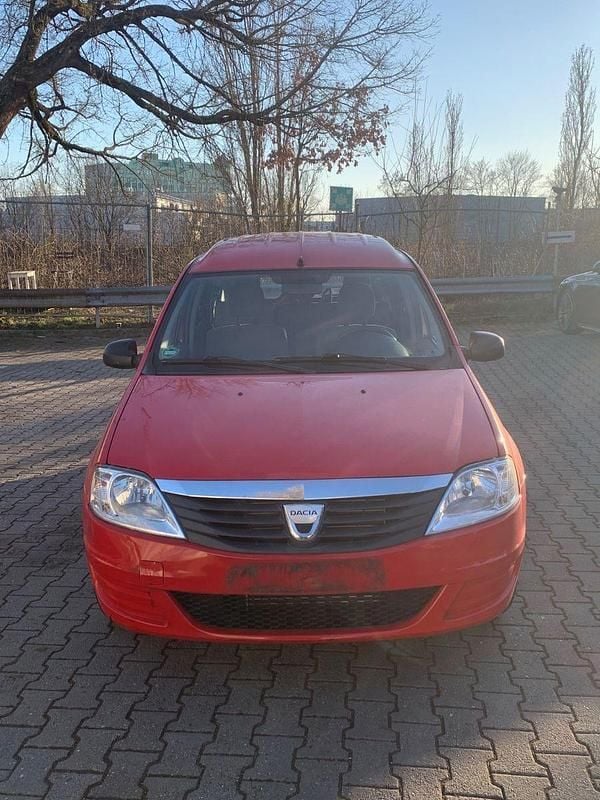Gebraucht Dacia Logan MCV 75 PS (55 kW) 2009 Rot Kombi