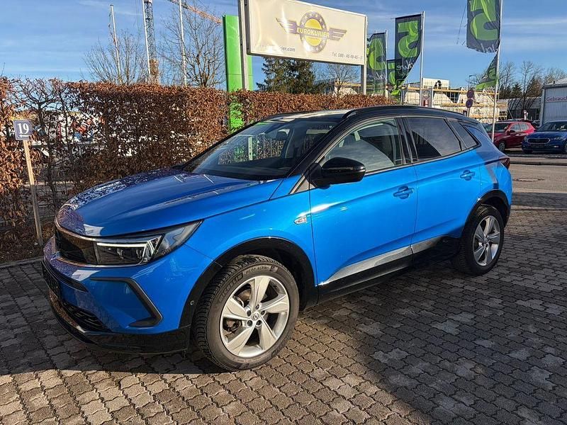 Blau Gebraucht 2022 Opel Grandland X GS Line SUV | 18.999 € (Fairer Preis) - Bild 1/4