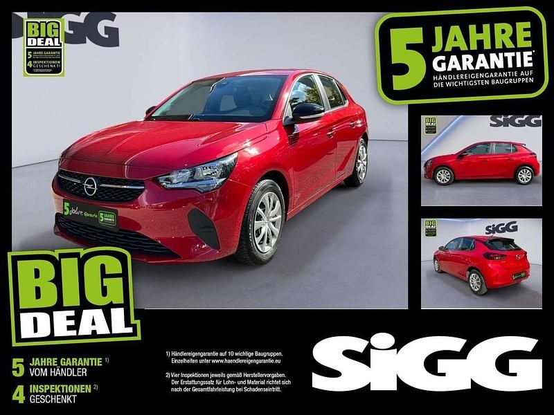 Chili rot (metallic) Gebraucht 2022 Opel Corsa Edition Kleinwagen | 12.980 € (Fairer Preis) - Bild 1/4