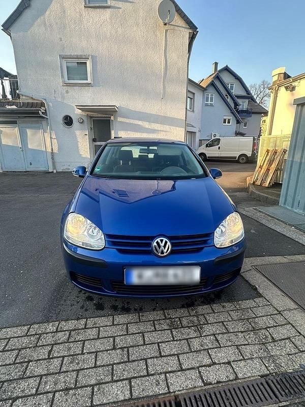 Gebraucht VW Golf V 2005 Blau Kleinwagen