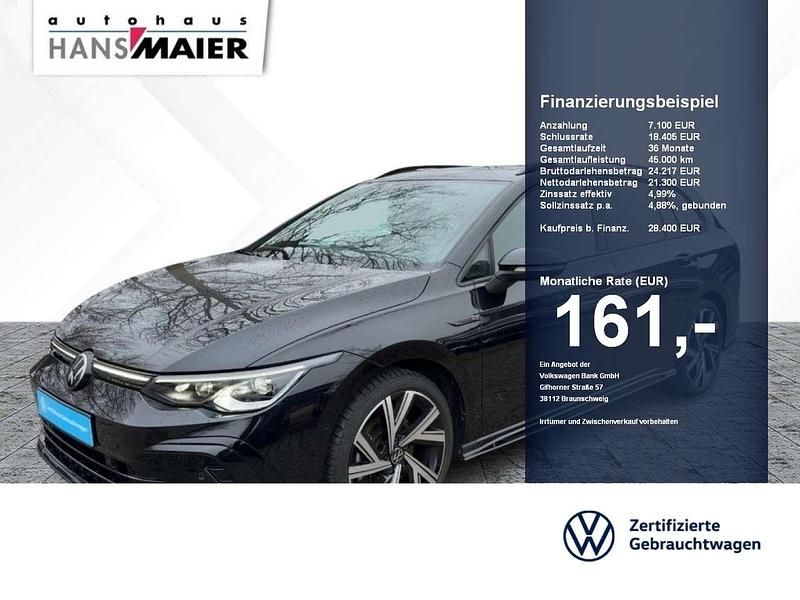 Schwarz Gebraucht 2023 VW Golf VIII R-line Kombi | 28.400 € (Fairer Preis) - Bild 1/2