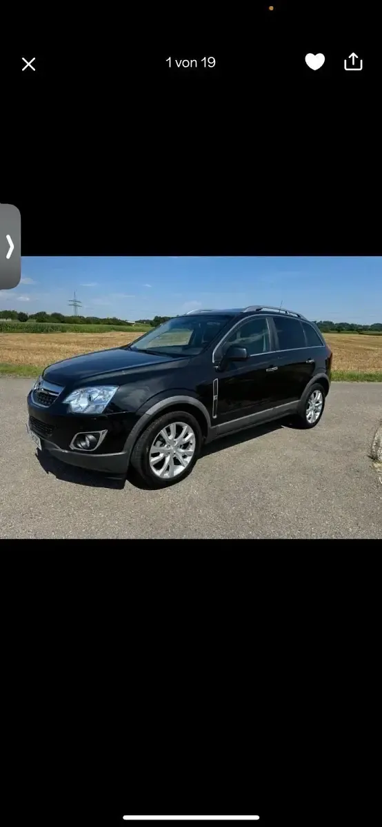 Second-hand Opel Antara 184 CP (135 kW) 2012 Negru SUV