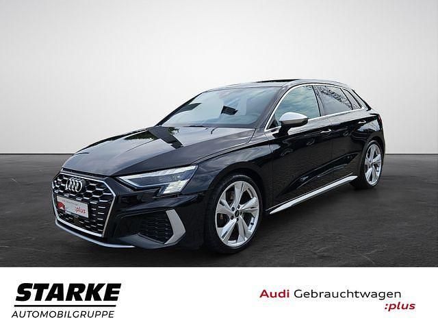 Mythosschwarz metallic Gebraucht 2024 Audi S3 Sport Limousine | 45.940 € (Fairer Preis) - Bild 1/4