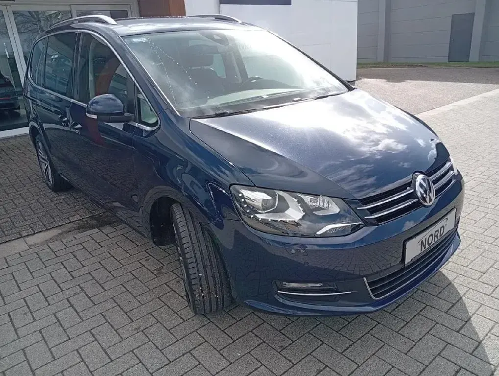 Brugt VW Sharan Highline 184 HK (135 kW) 2017 Grøn MPV