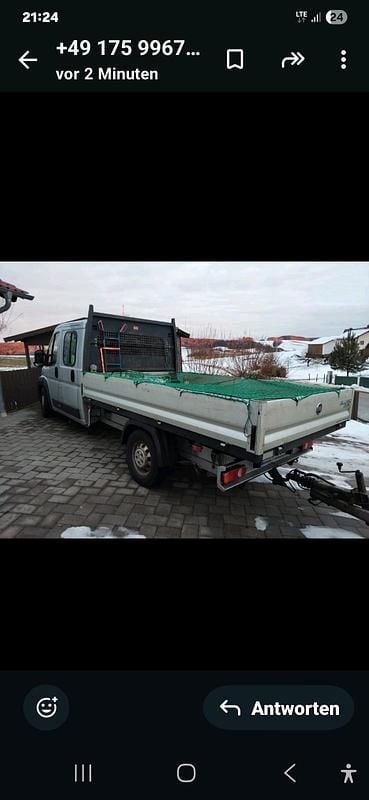 Gebraucht Fiat Ducato 177 PS (130 kW) 2014 Silber Van