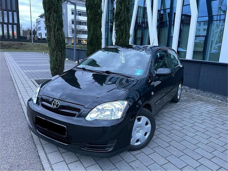 Gebraucht Toyota Corolla 97 PS (71 kW) 2006 Schwarz Kleinwagen